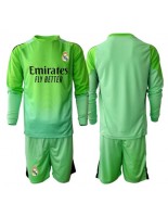Real Madrid Keeper Bortedraktsett Barn 2025-26 Lange ermer (+ bukser)